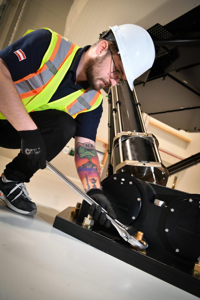 Vector Business Aviation News logo with blue and red colors.