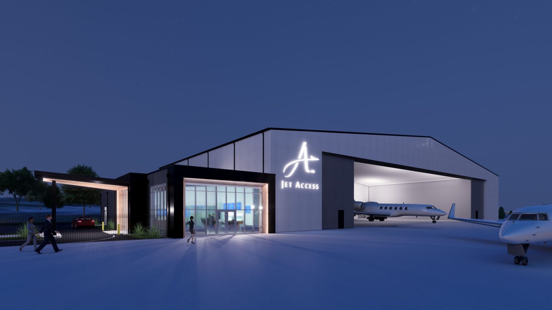 Jet Access Unveils New Nashville Private Terminal Vector Business Jet Access Unveils New Nashville Private Terminal Vector Business